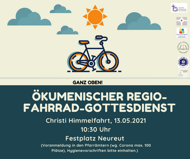 Fahrradgottesdienst am 13. Mai 2021